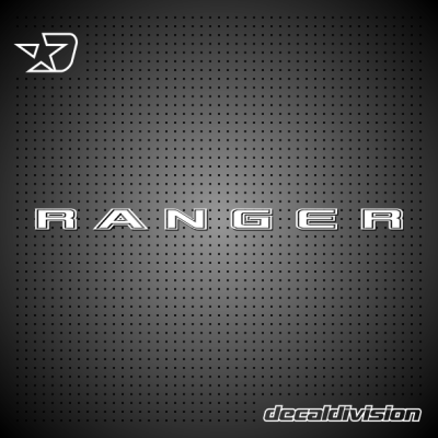 Ford Ranger 2020 Tailgate Sticker